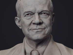 Dwight Eisenhower 3D Print Model