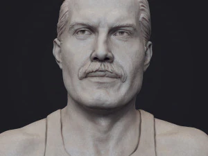 Freddie Mercury 3D Baskı Modeli