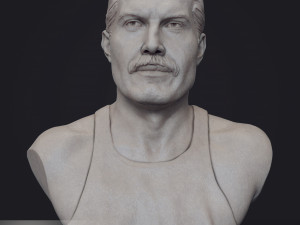 Freddie Mercury 3D 프린트 모델