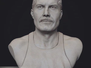 Freddie Mercury 3D Print Model