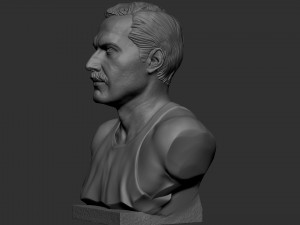 Freddie Mercury 3D 프린트 모델