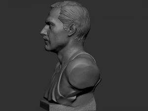 Freddie Mercury 3D Print Model