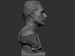 Freddie Mercury 3D 프린트 모델