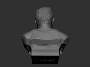 Freddie Mercury 3D 프린트 모델