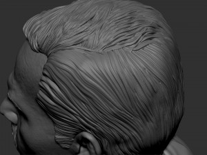 Freddie Mercury 3D 프린트 모델