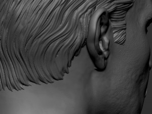 Freddie Mercury 3D 프린트 모델