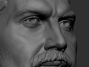 Freddie Mercury 3D 프린트 모델