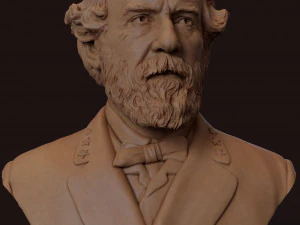 Robert Edward Lee 3D Print Model
