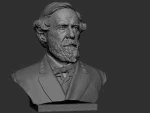 Robert Edward Lee 3D Print Model