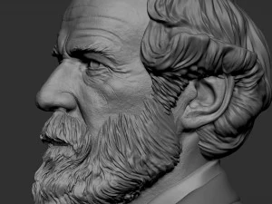 Robert Edward Lee 3D Print Model