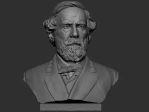 Robert Edward Lee 3D Print Model