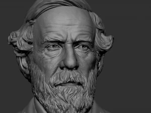 Robert Edward Lee 3D Print Model