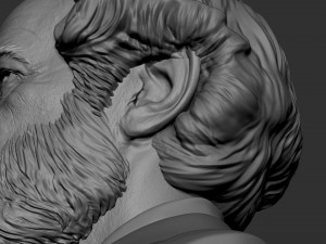 Robert Edward Lee 3D 프린트 모델