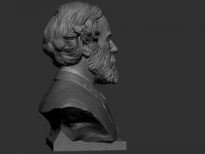 Robert Edward Lee 3D Print Model