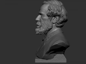 Robert Edward Lee 3D Print Model