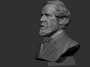 Robert Edward Lee 3D Print Model