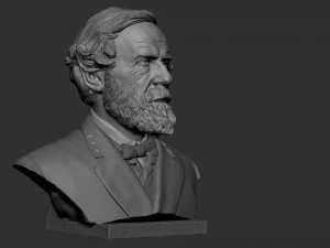 Robert Edward Lee 3D Print Model