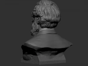 Robert Edward Lee 3D Print Model