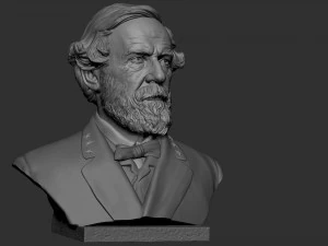 Robert Edward Lee 3D Print Model