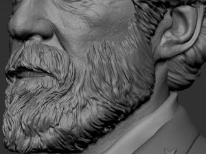 Robert Edward Lee 3D Print Model
