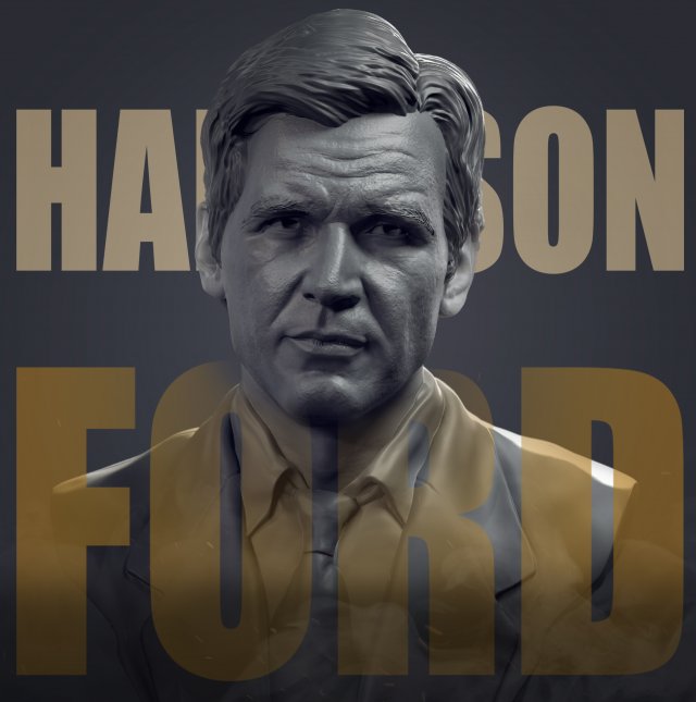 Harrison Modelo de impresión 3D .c4d .max .obj .3ds .fbx .stl .blend 