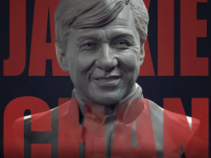 Jackie Chan 3D Print Model