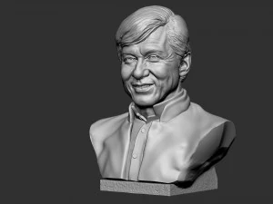 Jackie Chan 3D Print Model