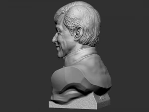 Jackie Chan 3D Print Model