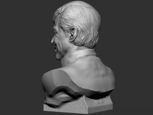 Jackie Chan Modelo de impresión 3D