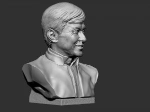 Jackie Chan 3D Print Model