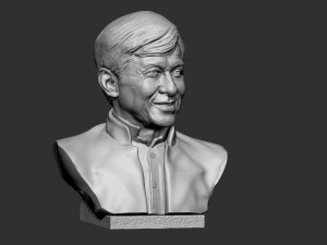 Jackie Chan 3D Print Model