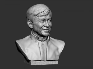 Jackie Chan 3D Print Model