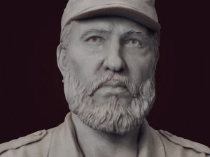 Fidel Castro 3D Print Model