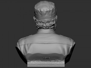 Fidel Castro Modelo de Impressão 3D