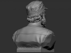 Fidel Castro Modelo de Impressão 3D