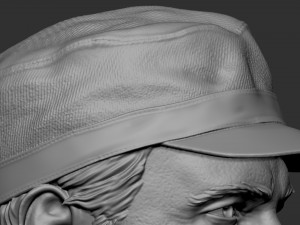 Fidel Castro Modelo de Impressão 3D
