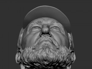Fidel Castro Modelo de Impressão 3D