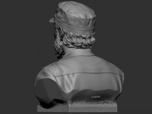 Fidel Castro Modelo de Impressão 3D