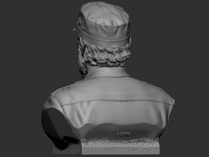 Fidel Castro Modelo de Impressão 3D