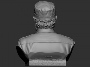 Fidel Castro Modelo de Impressão 3D