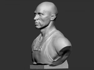 Kobe Bryant 3D Print Model