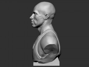 Kobe Bryant 3D-printmodel