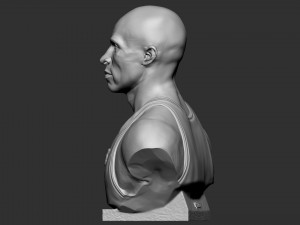 Kobe Bryant 3D-printmodel