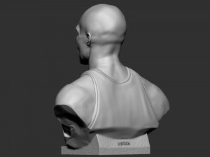Kobe Bryant 3D-printmodel