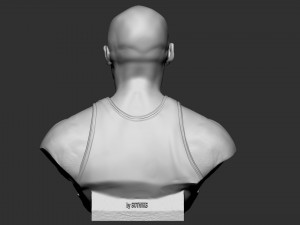 Kobe Bryant 3D-printmodel