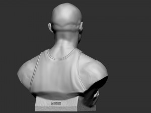 Kobe Bryant 3D-printmodel