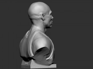 Kobe Bryant 3D-printmodel