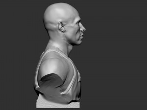 Kobe Bryant 3D-printmodel