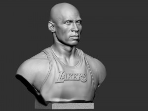 Kobe Bryant 3D-printmodel