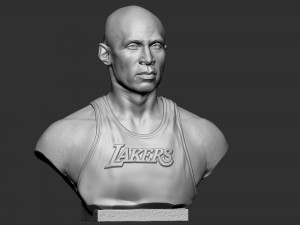 Kobe Bryant 3D-printmodel